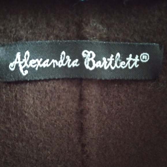 Wool Light Coat Jacket Size L - Picture 4 of 7